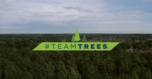 #teamtrees gives back.